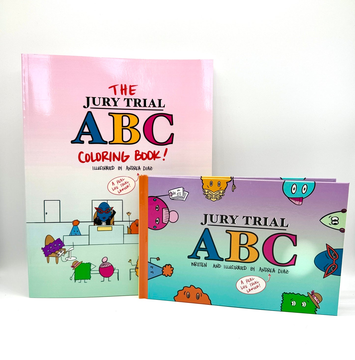 JURY TRIAL ABC and The Coloring Book!