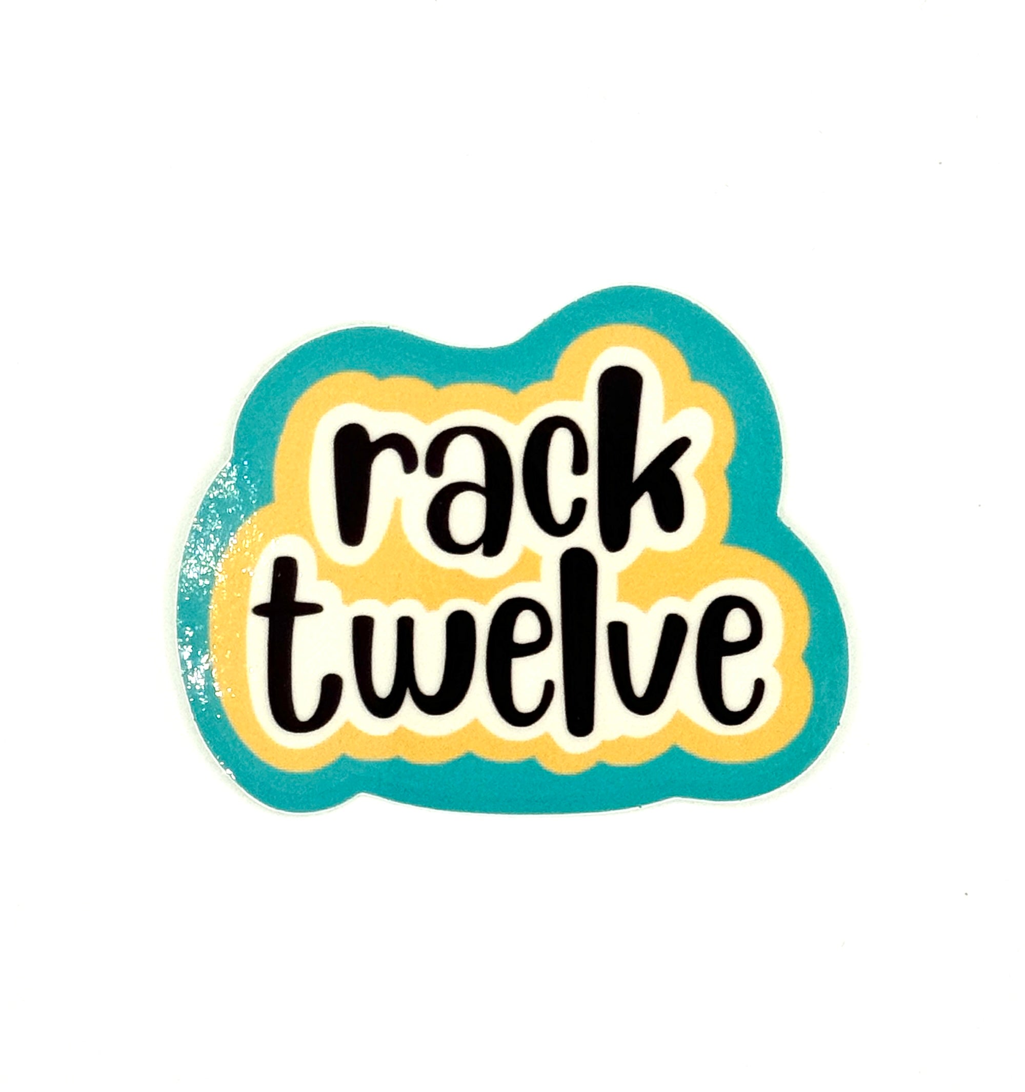 Rack 12 Sticker - 2.5” – Afternoon Recess