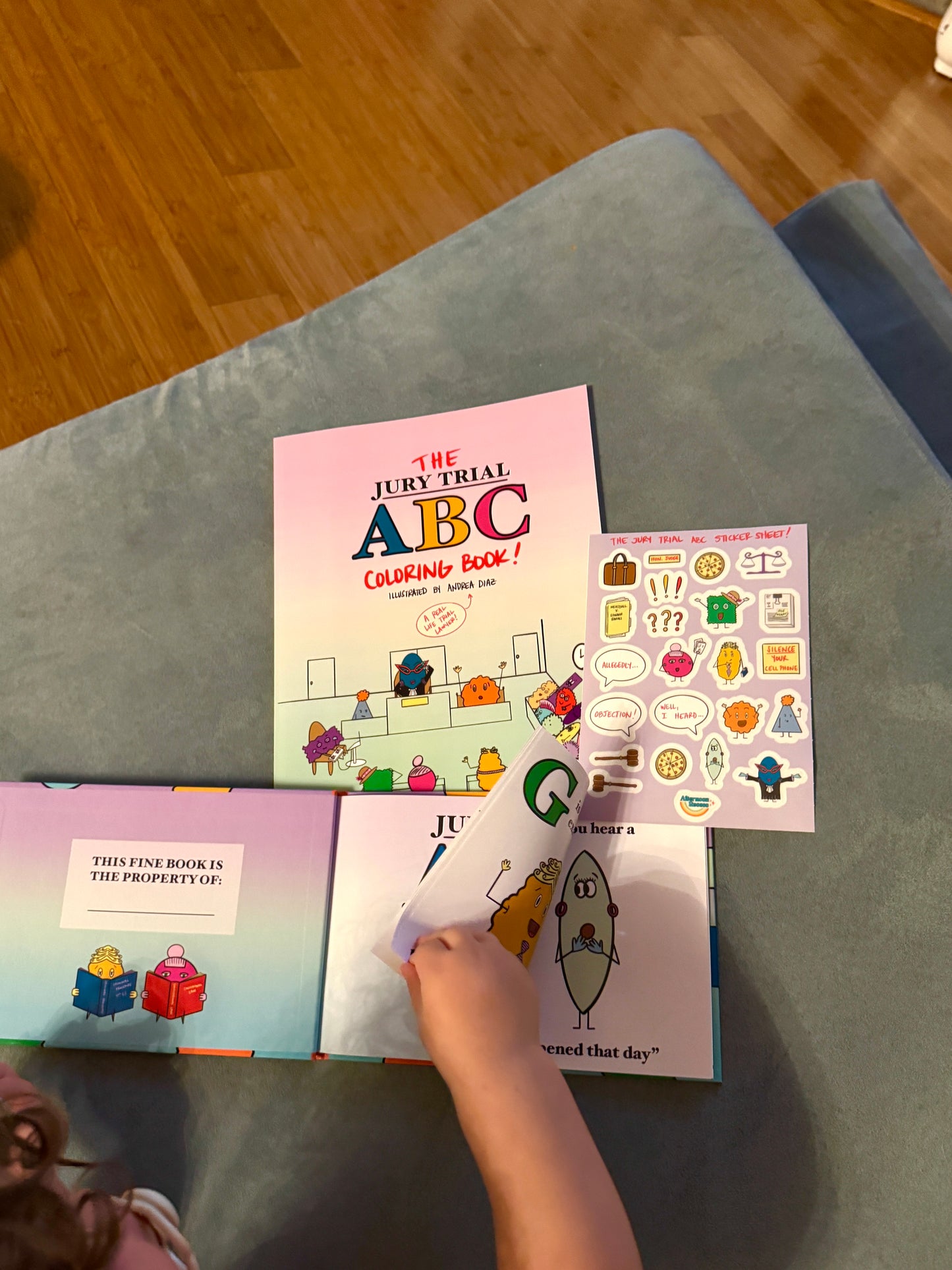 JURY TRIAL ABC and The Coloring Book Misprint Mishap Bundle!