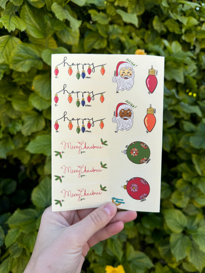 Christmas Gift Tag Stickers